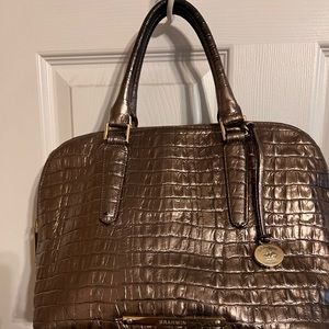 Brahmin/Antique gold or tan color